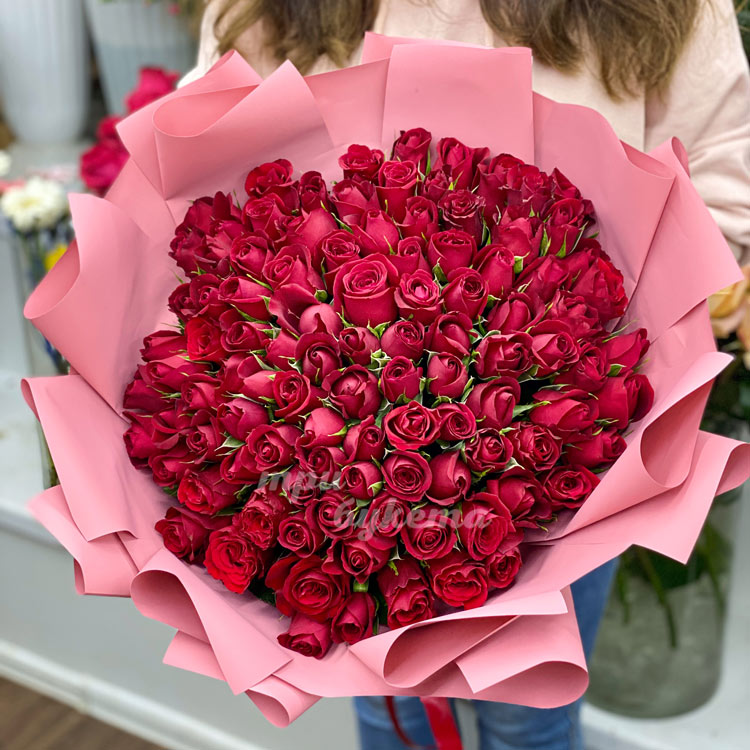 101 кенийская роза (в розовом оформлении)