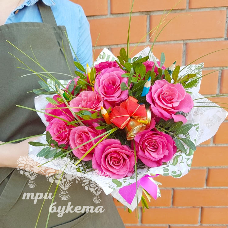 Желтые хризантемы на 1 сентября